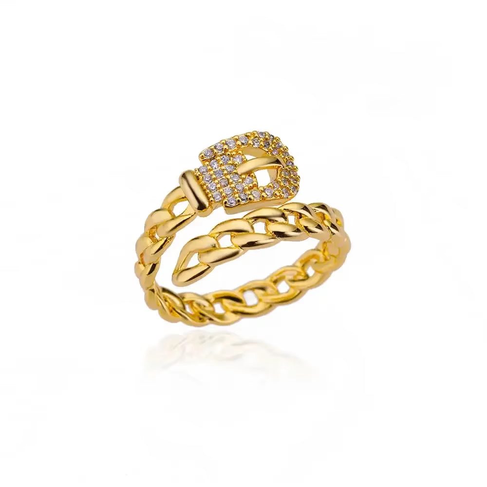 Shine Bright with Our Aesthetic Heart Gold Stainless Steel Rings! Perfect for Weddings, Prom, and Gifts! 💖✨ #VintageVibes #WaterproofJewelry